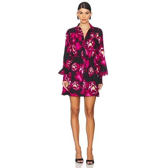 NEW NWT Aje. Lover Gauze Floral Mini Dress US Size 4 - Picture 1 of 9